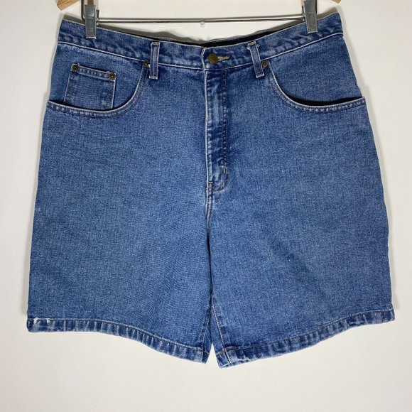 Guess Mens Jeans Shorts Light Wash Vintage Denim Blue Mexico Sz 36 - Picture 6 of 13